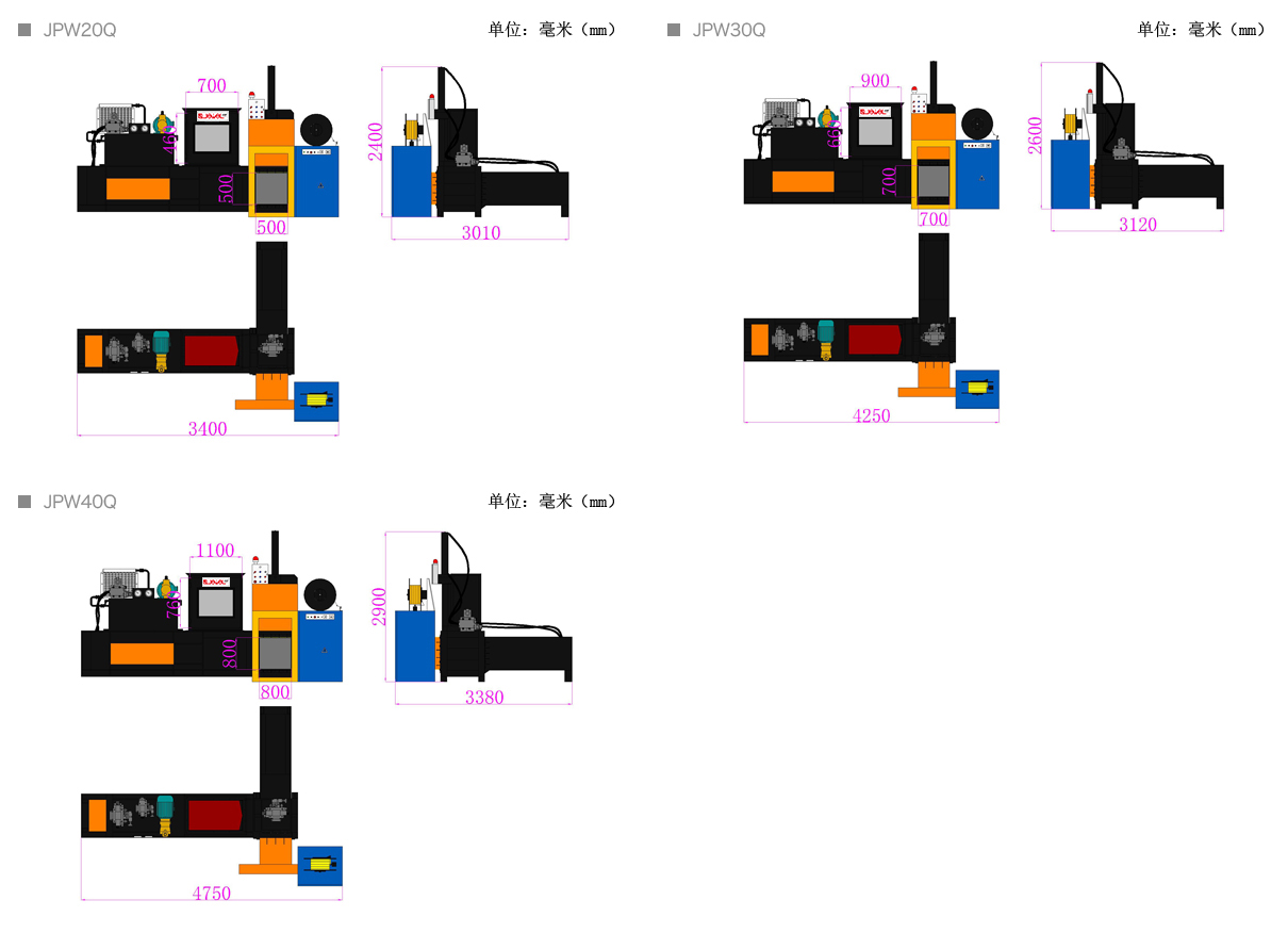 小型臥式全自動壓縮打包機（PP帶捆扎）JPW20Q.png
